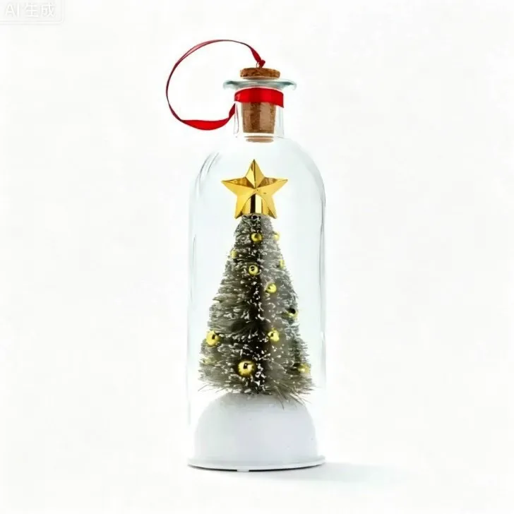 Talking Christmas Tree Ornament – Record & Replay a Voice Message, Reusable Keepsake