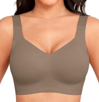 Seamless Full Coverage Push Up No Underwire Bras