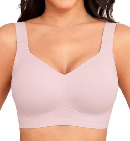 Seamless Full Coverage Push Up No Underwire Bras