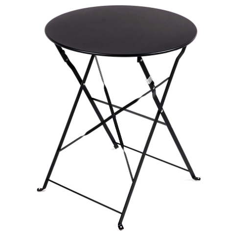 2 - Person Metal Patio Dining Set with Round Table