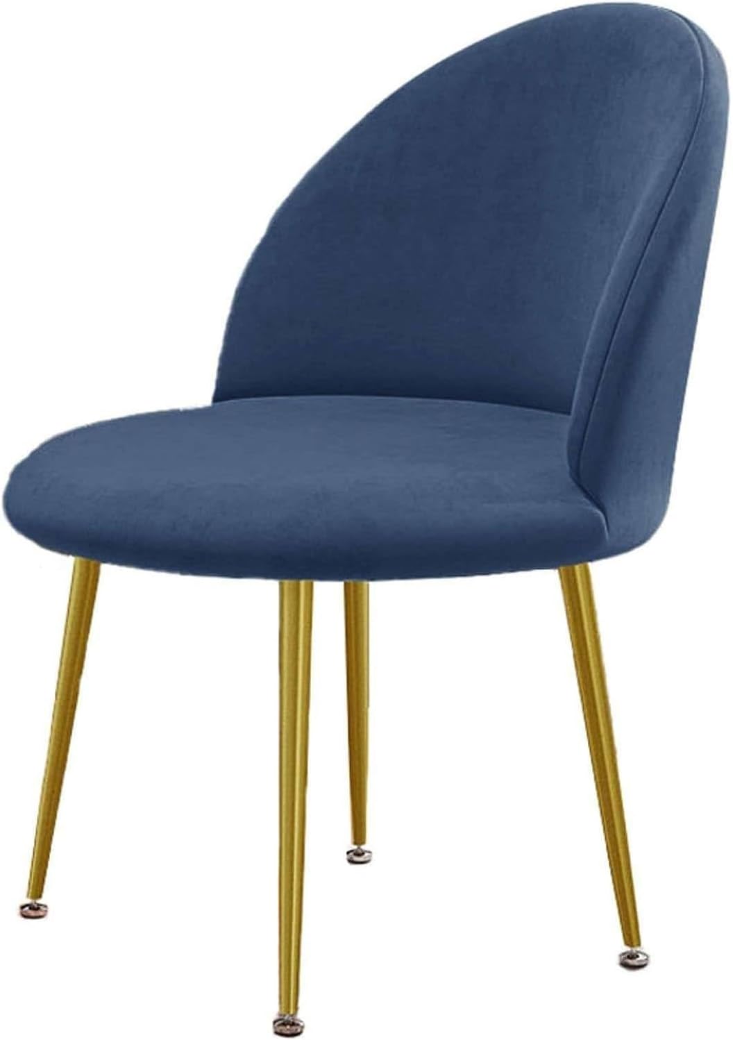 Luxury Velvet Curved Back Dining Chair Covers Super Soft Semicircle Back Chair Slipcovers Mid Century Modern Solid Color High Back Chair Protectors for Hotel Banquet(15,1PCS)
