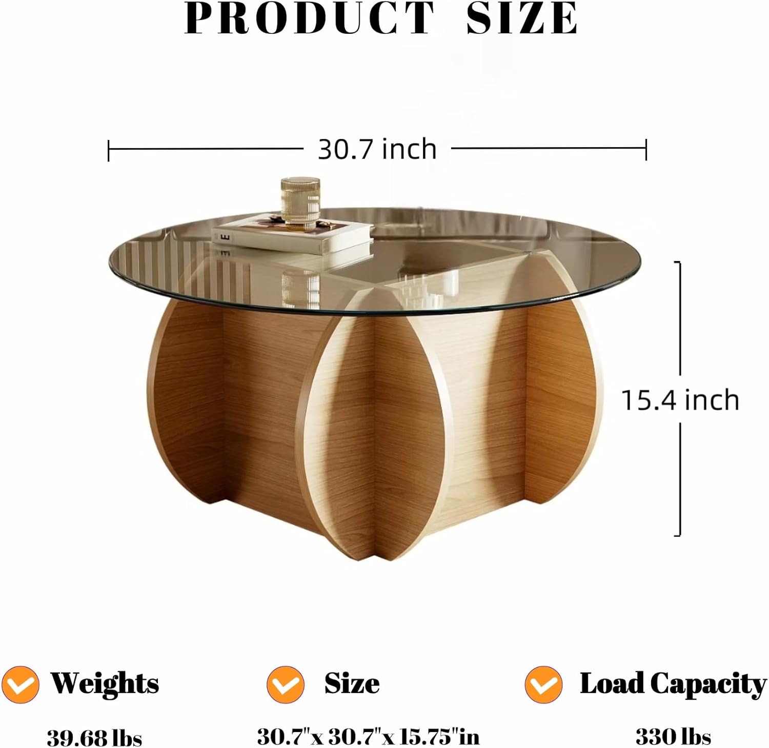 Round Glass Coffee Table