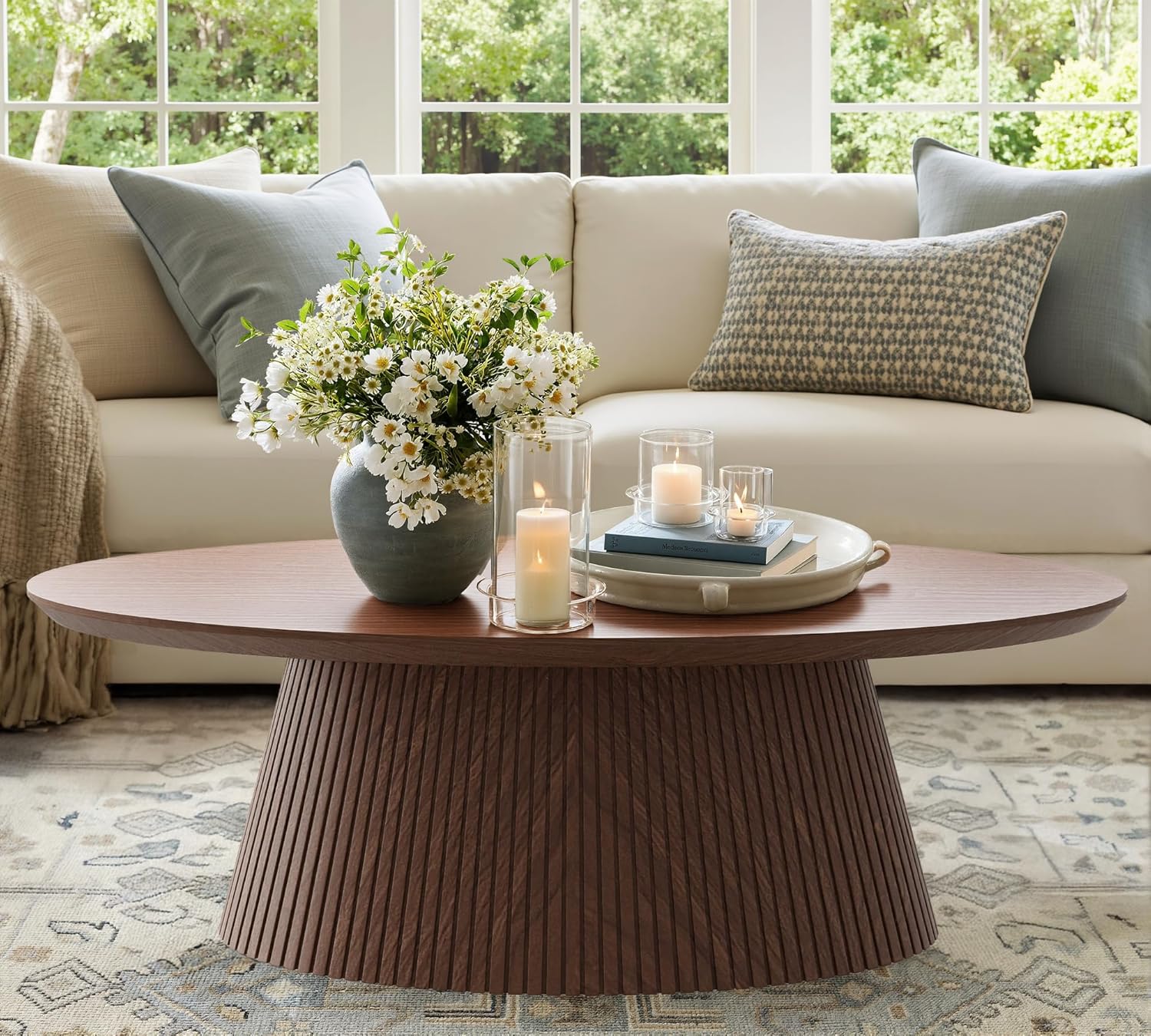 Oval Coffee Table