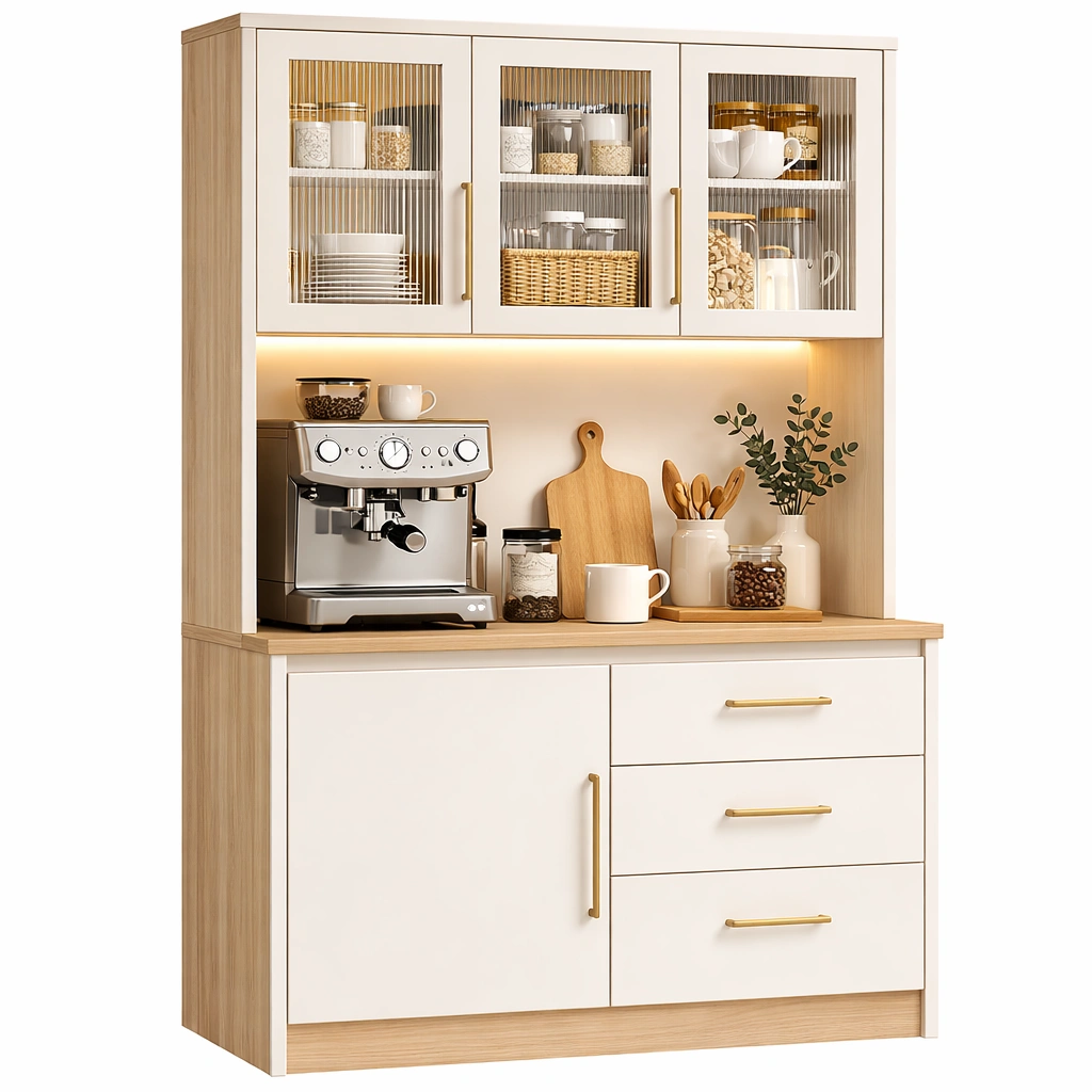 Buffet Haut Blanc et Bois-Lumvane