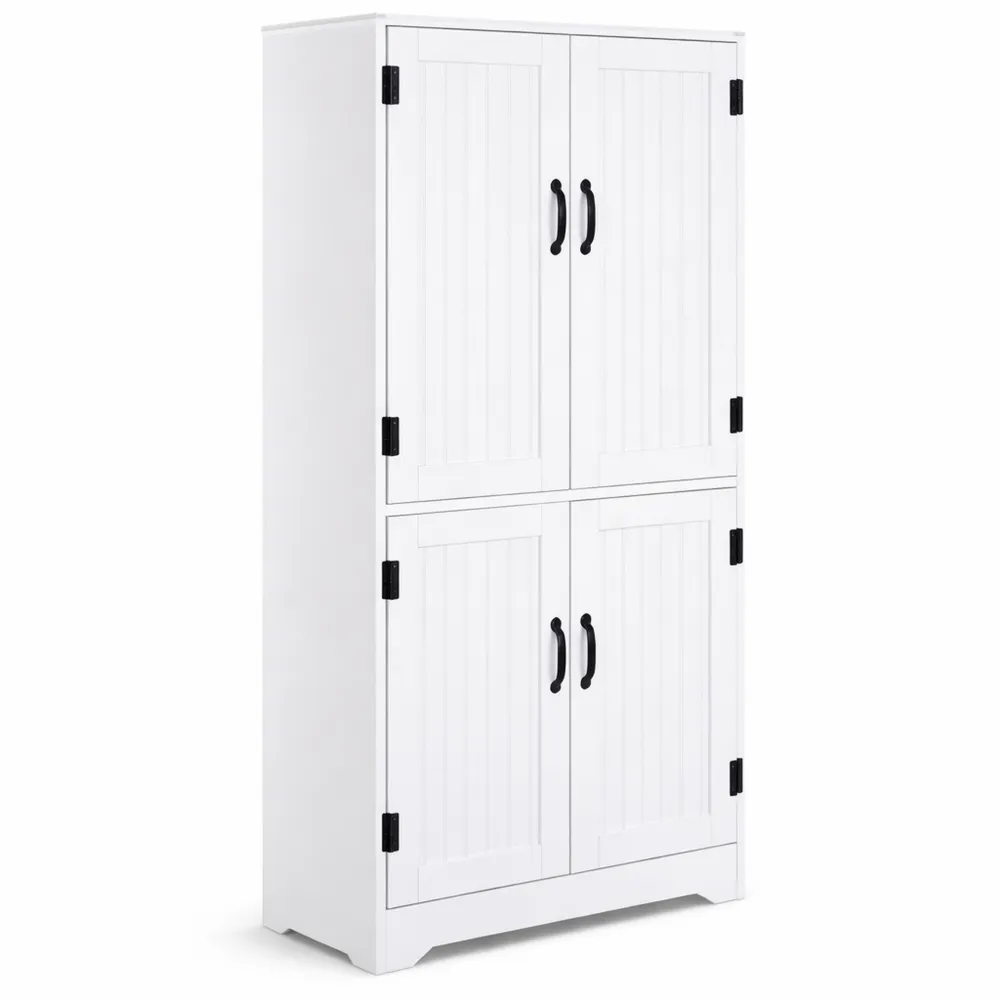 Buffet de Cuisine Moderne avec Rangements Multiples