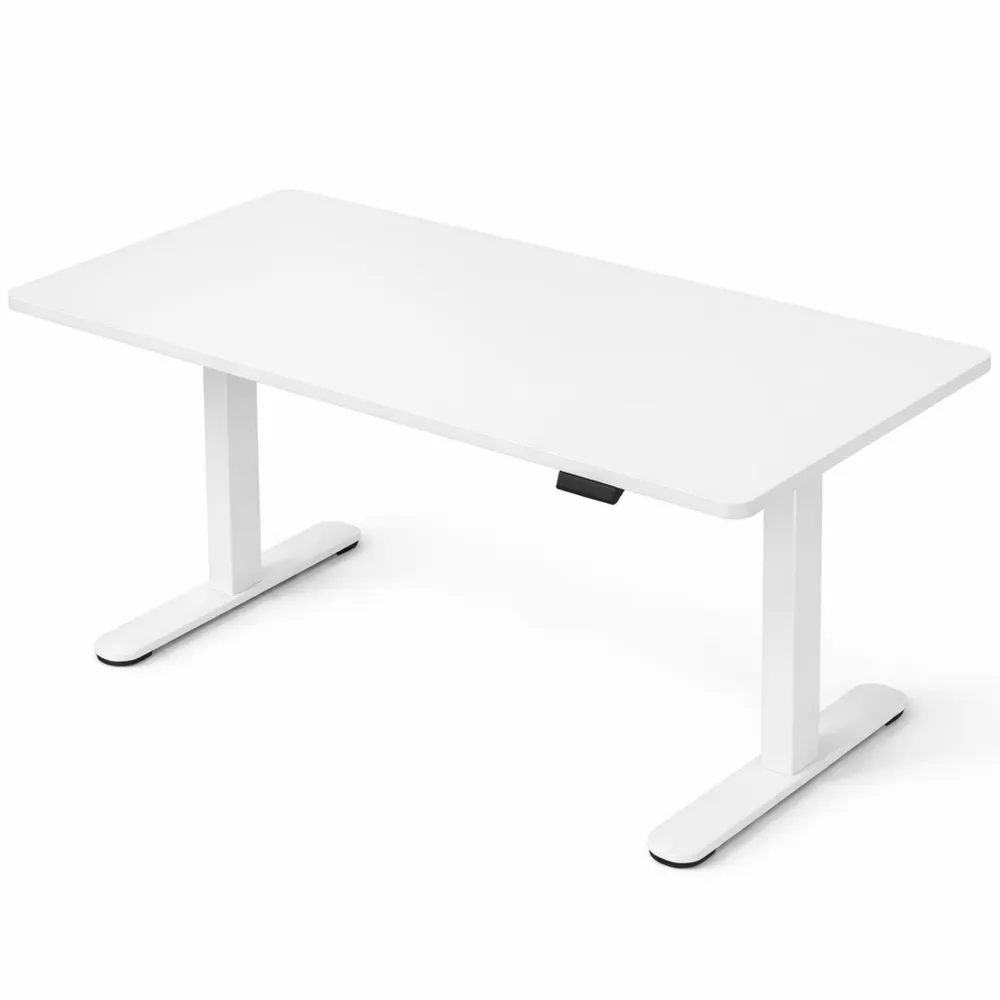 Bureau Électrique Ergonomique Assis-Debout avec Réglage en Hauteur et Mémoire, Idéal pour Télétravail