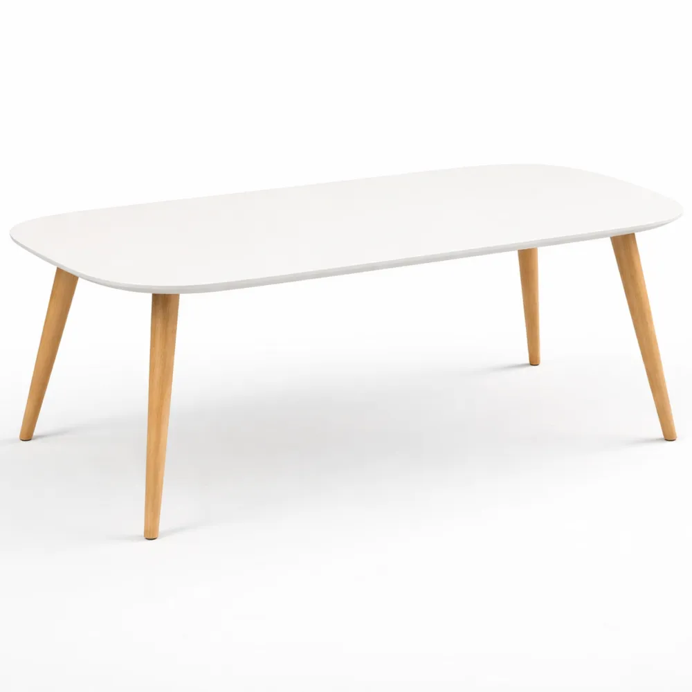 Table à Manger Rectangulaire Moderne pour 4 à 6 Personnes
