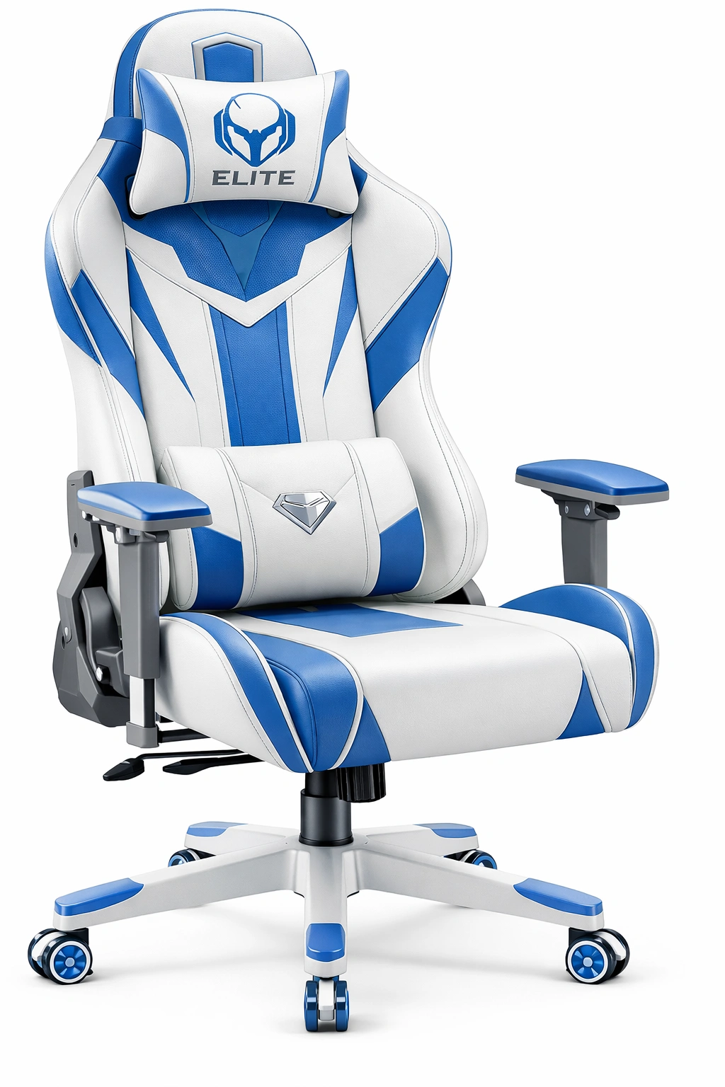 Chaise Gaming Ergonomique Dossier Haut Support Lombaire-Norvirox