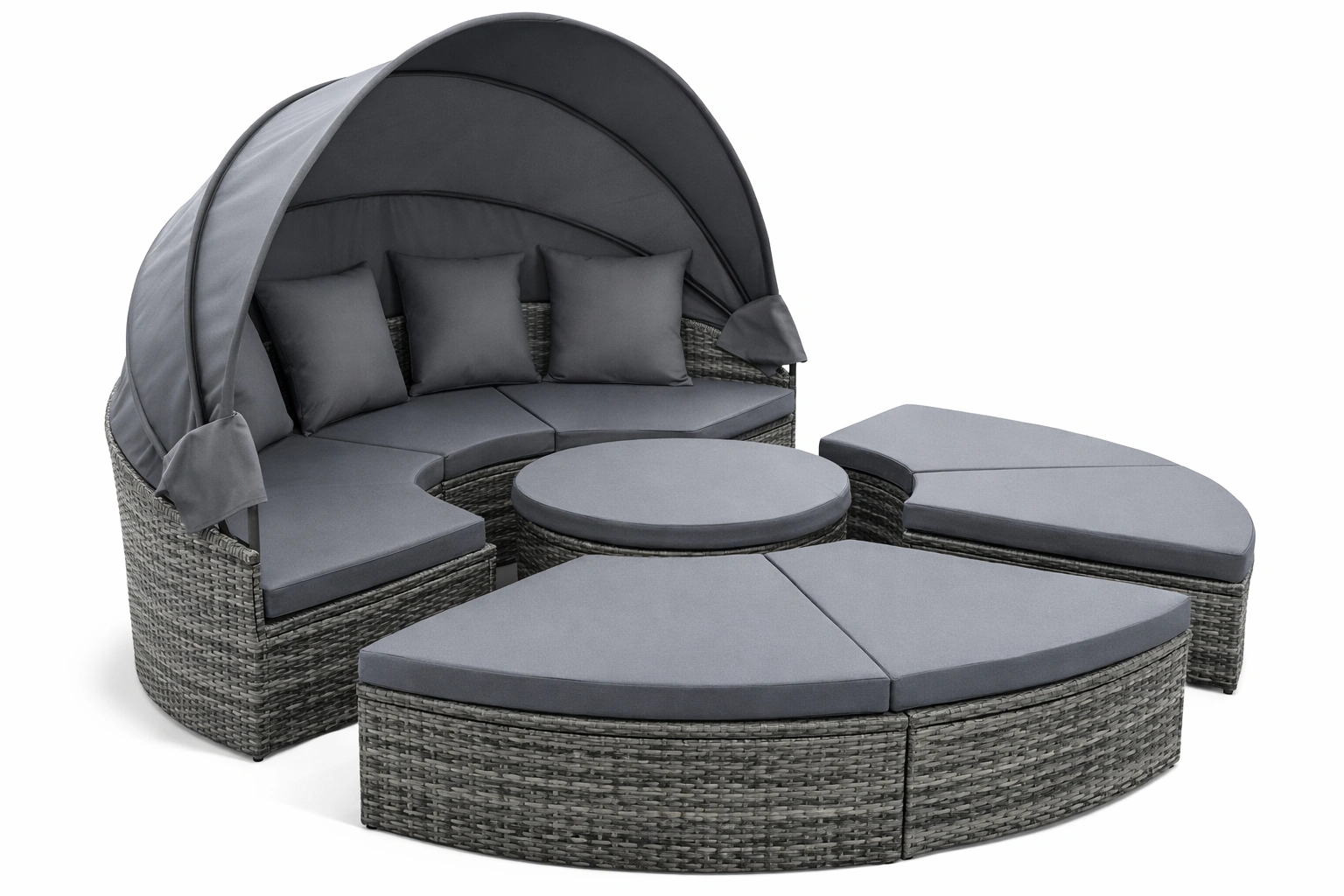 Salon d’extérieur modulaire avec toit-Norvirox