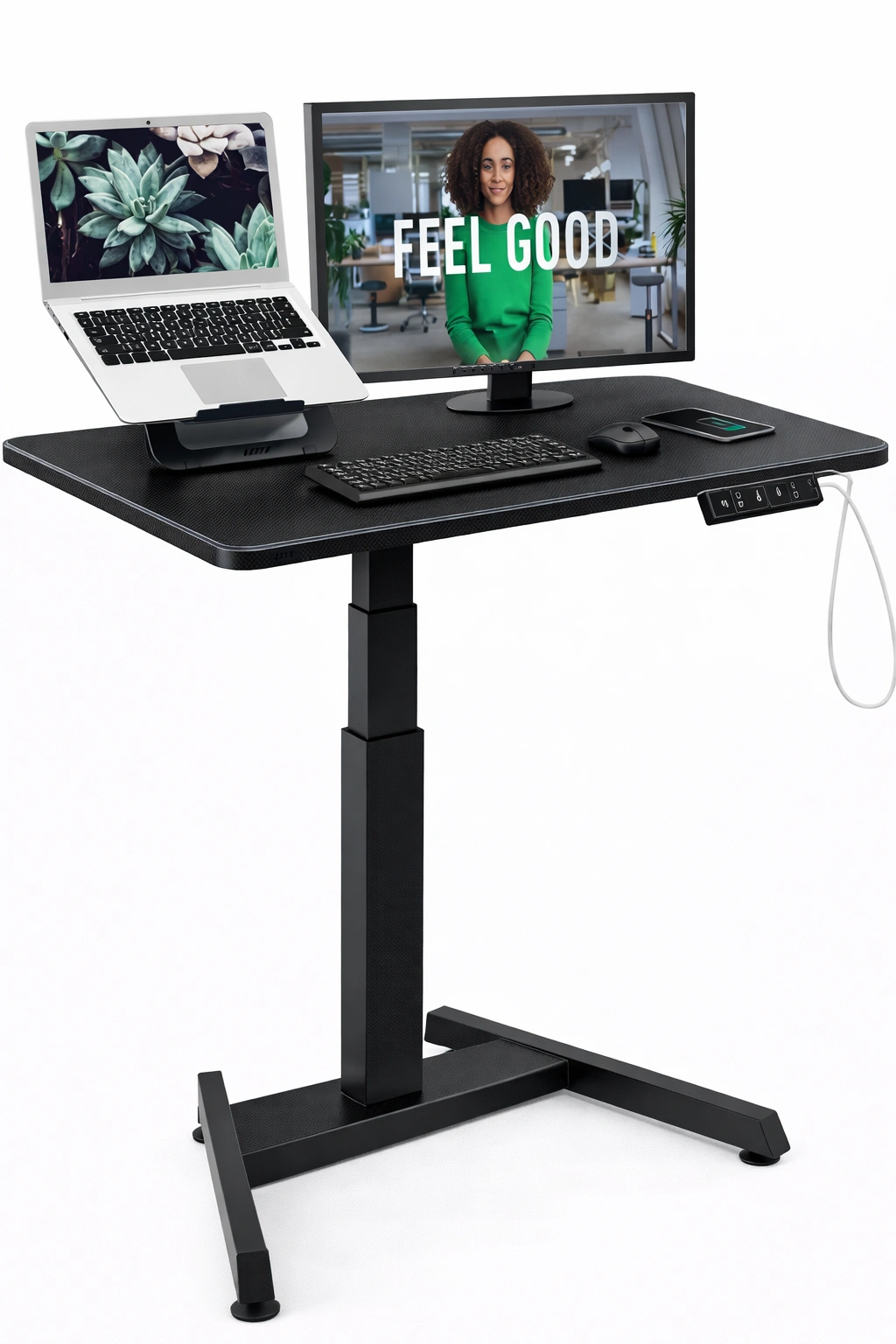 Bureau réglable noir-Norvirox