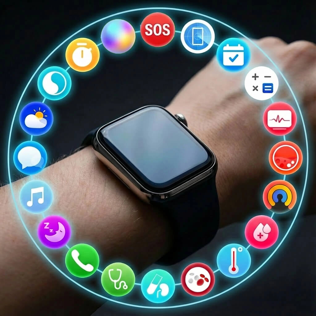 Oscillometric Smart Blood Pressure Watch