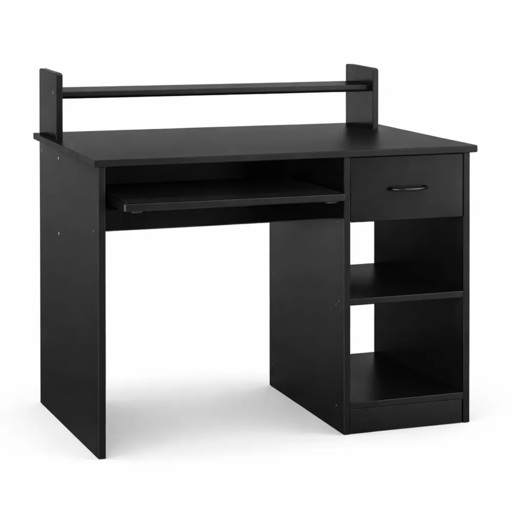 Scrivania da Lavoro con Cassetti e Ripiani per Computer