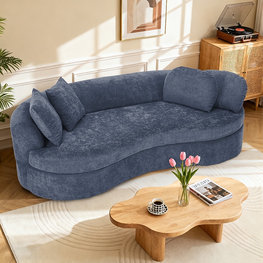 5 Inches Modern Curved Sofa