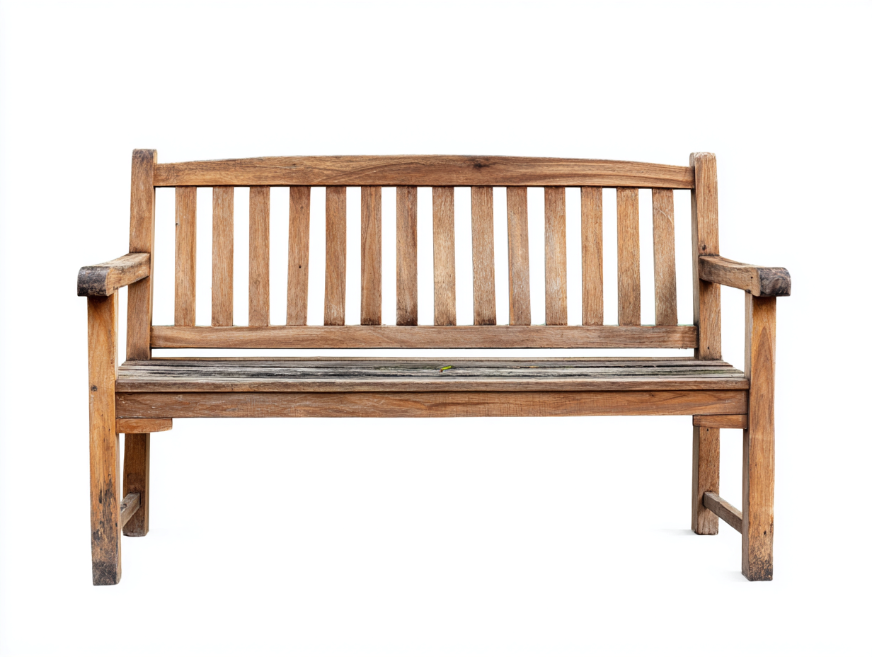 Bancos de jardín de madera 150x60x90 cm - estructura de madera maciza - marrón - diseño clásico natural-Luxeuplab