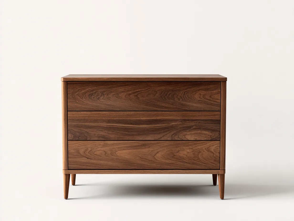 Cómodas madera 100x45x80 cm marrón diseño moderno almacenamiento dormitorio-Nookgetden