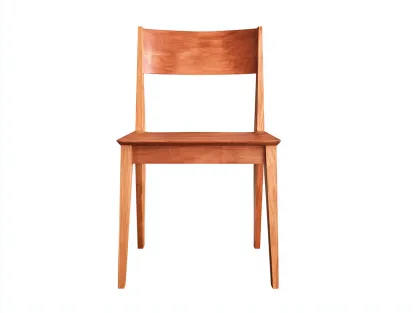 Sedia da pranzo in legno massello 50x45x85 cm - legno naturale - design essenziale moderno-Nestgoshop
