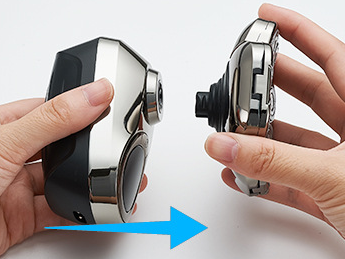 Remove head vertically