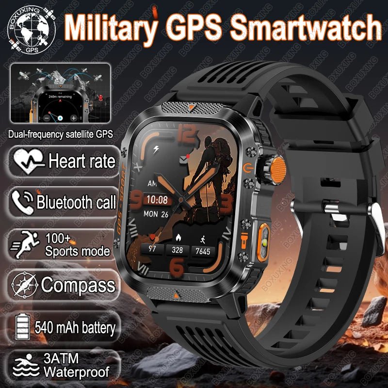 Aegis Tactical GPS Smartwatch – Military-Grade Edition