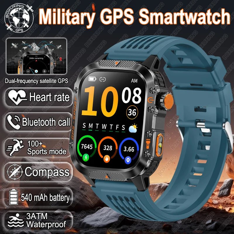 Aegis Tactical GPS Smartwatch – Military-Grade Edition