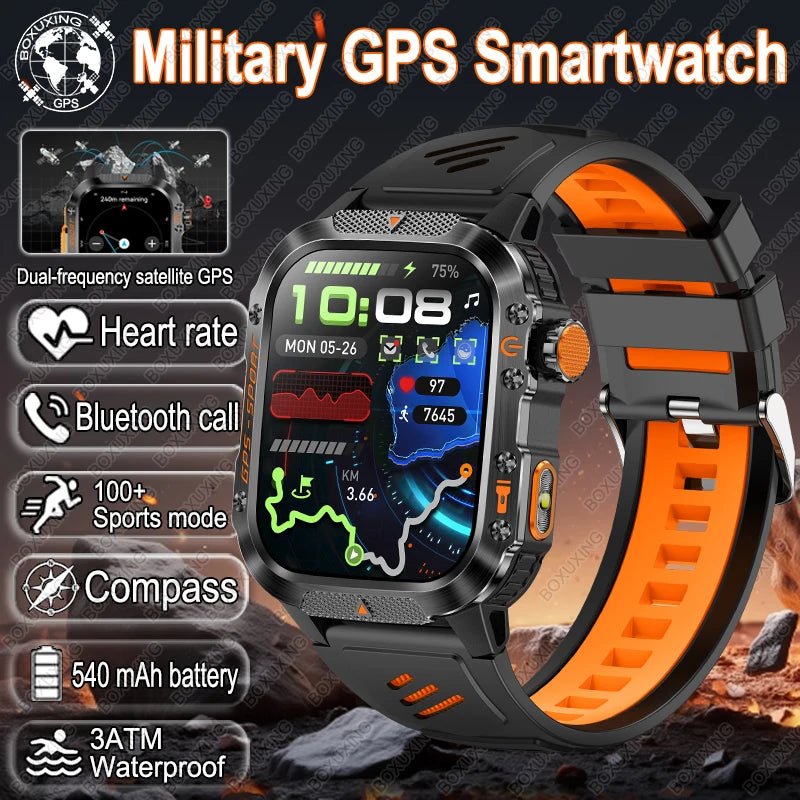 Aegis Tactical GPS Smartwatch – Military-Grade Edition
