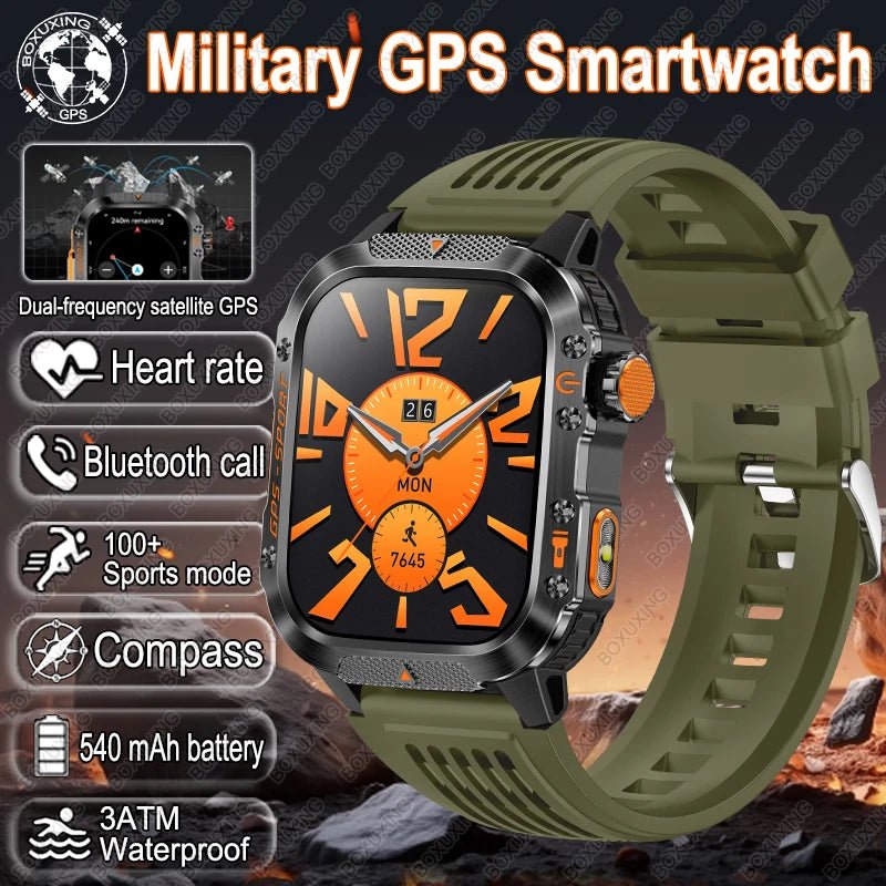 Aegis Tactical GPS Smartwatch – Military-Grade Edition