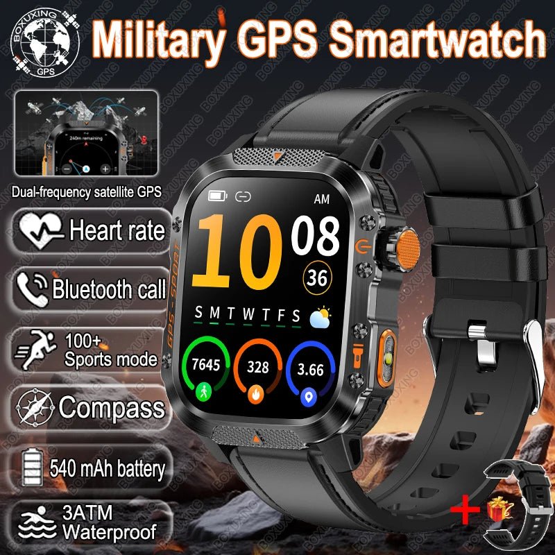 Aegis Tactical GPS Smartwatch – Military-Grade Edition