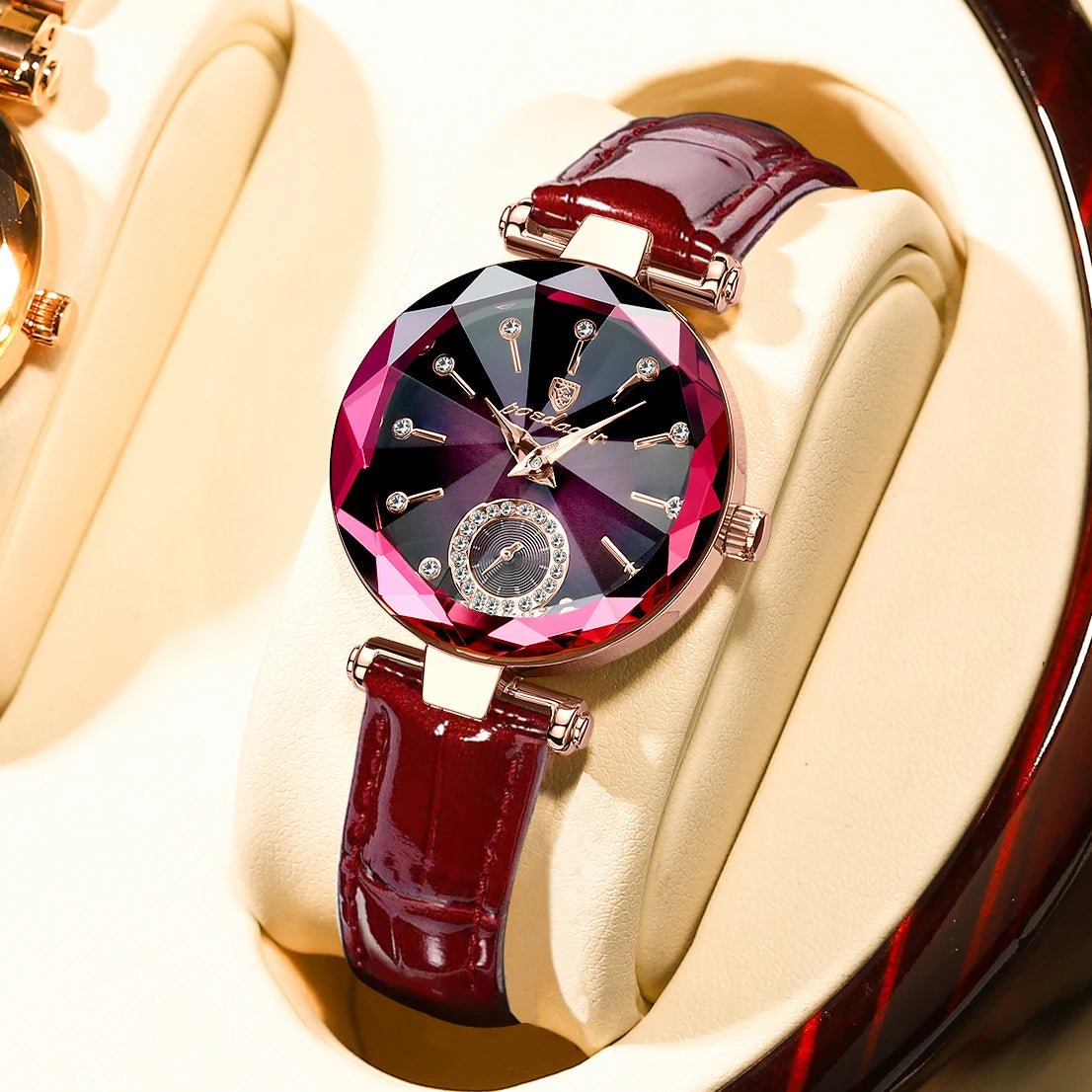 Bordeaux Radiance Dress Watch
