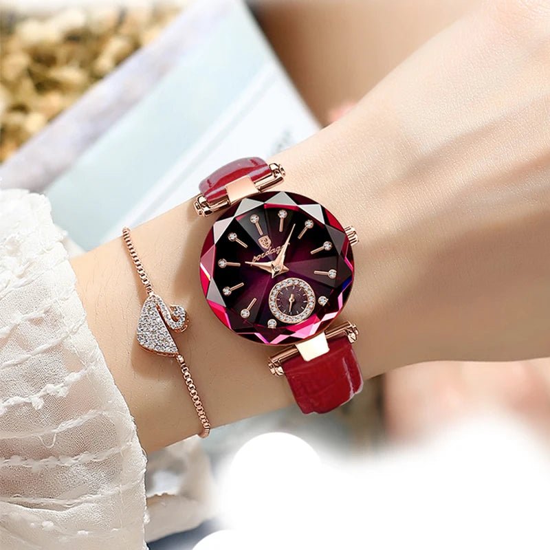 Bordeaux Radiance Dress Watch