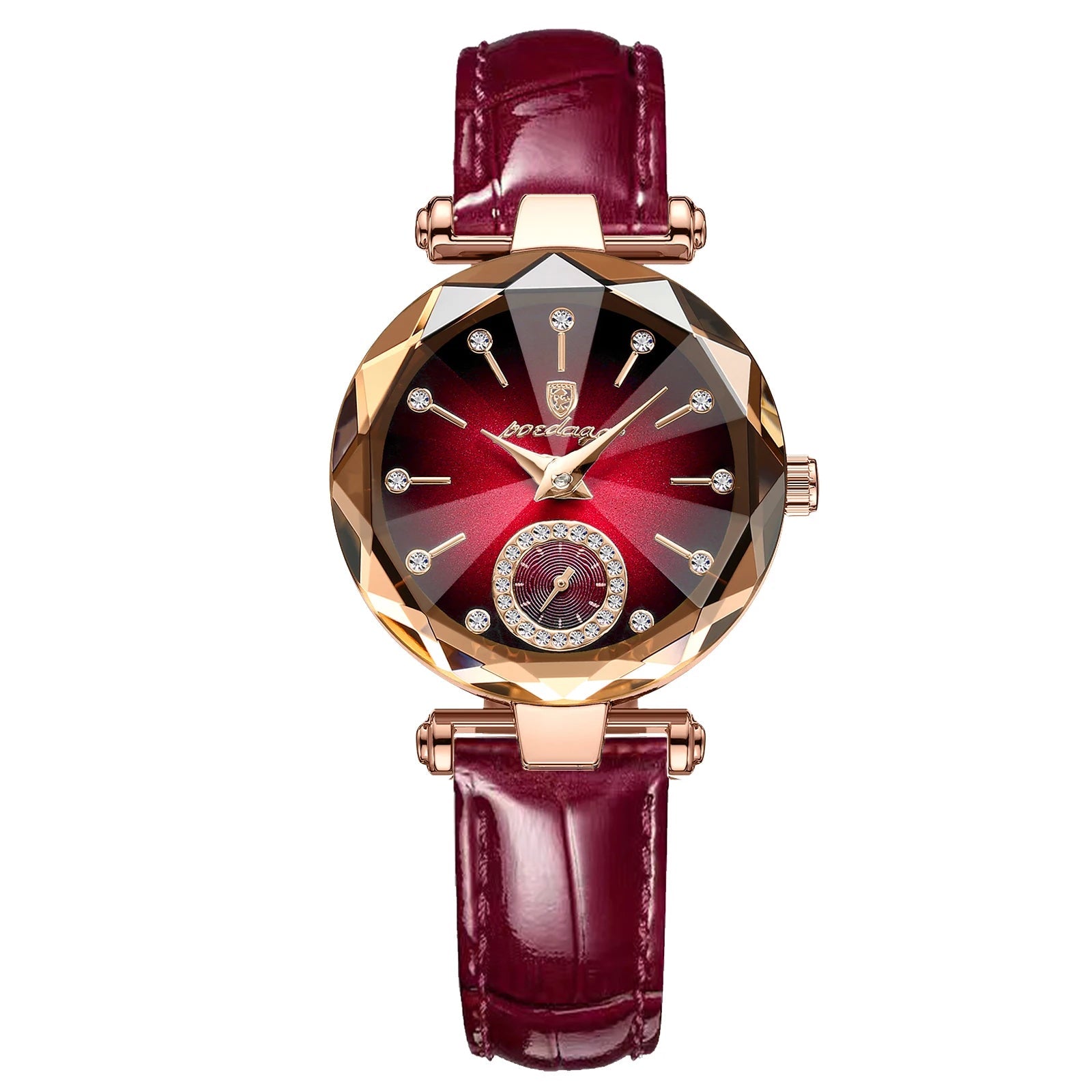 Bordeaux Radiance Dress Watch