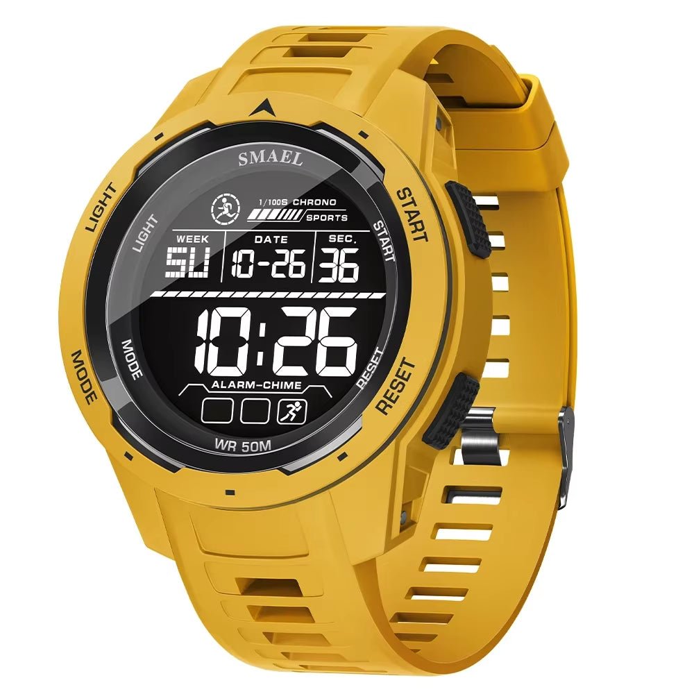 8105 Digital Sports Watch - 5Bar Waterproof LED
