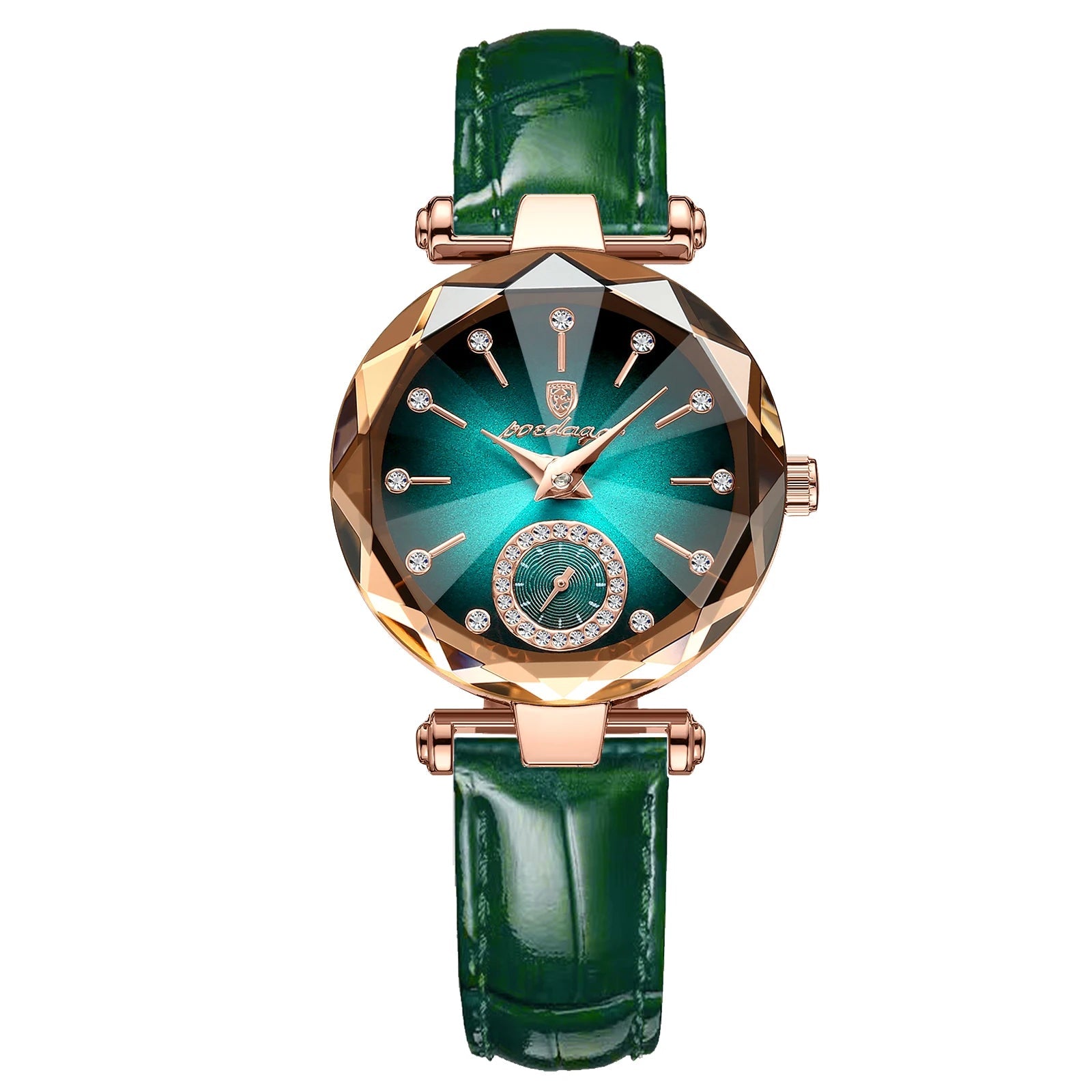Emerald Radiance Dress Watch