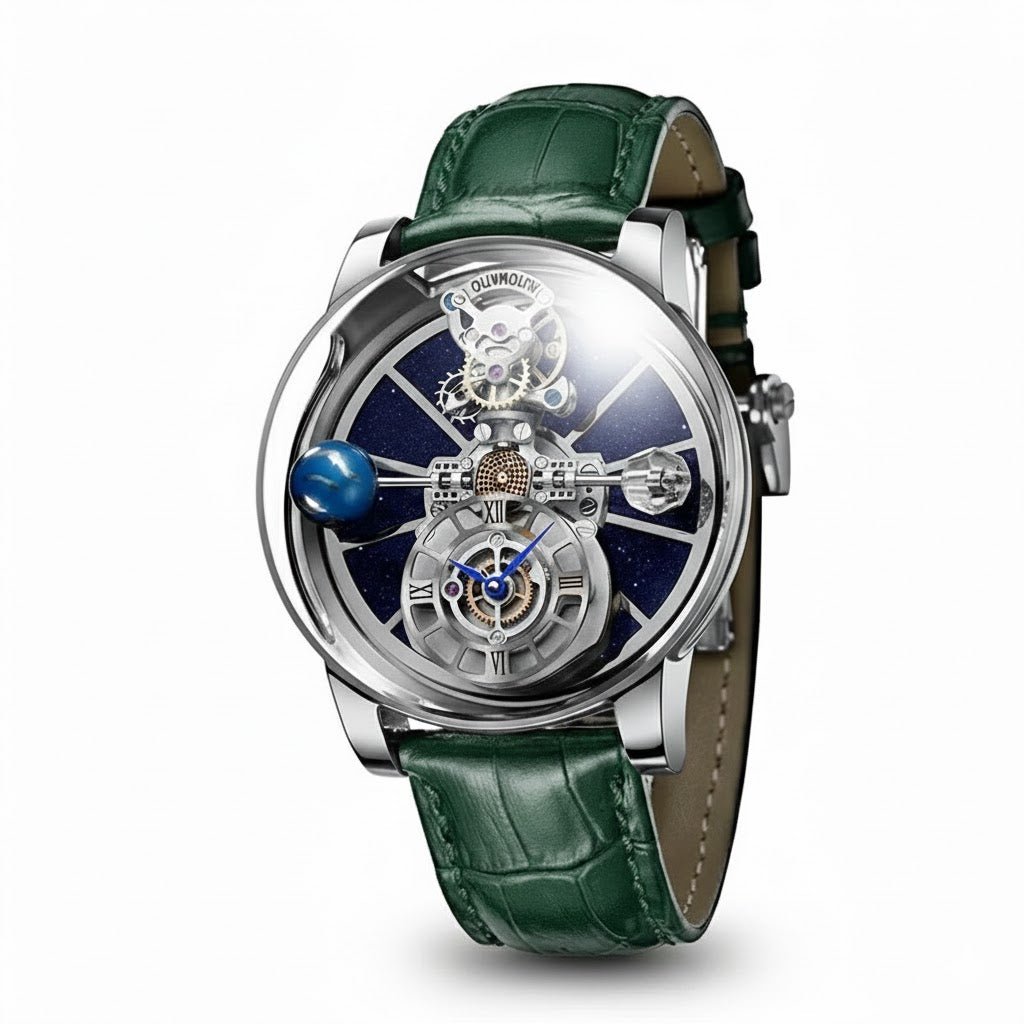 Galactic Pioneer Chronograph Tourbillon Luxury Watch