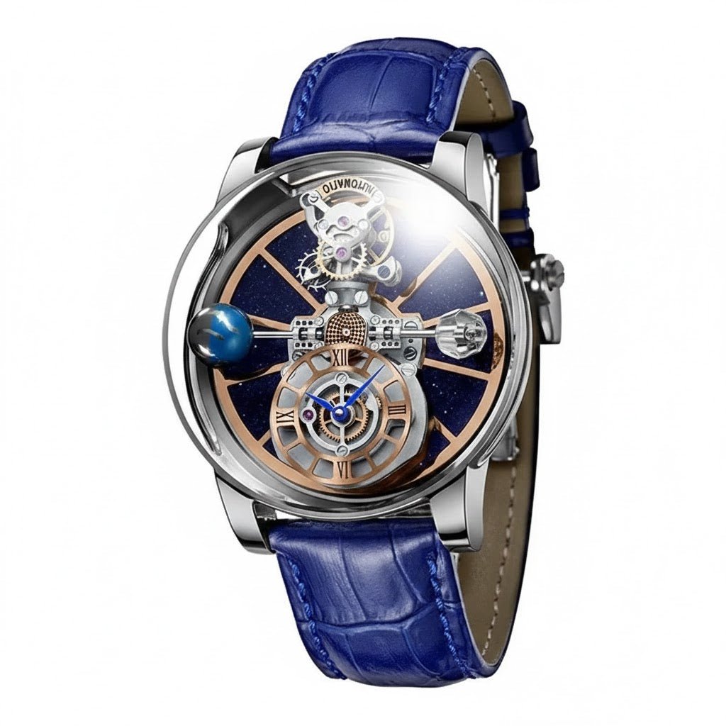Galactic Pioneer Chronograph Tourbillon Luxury Watch