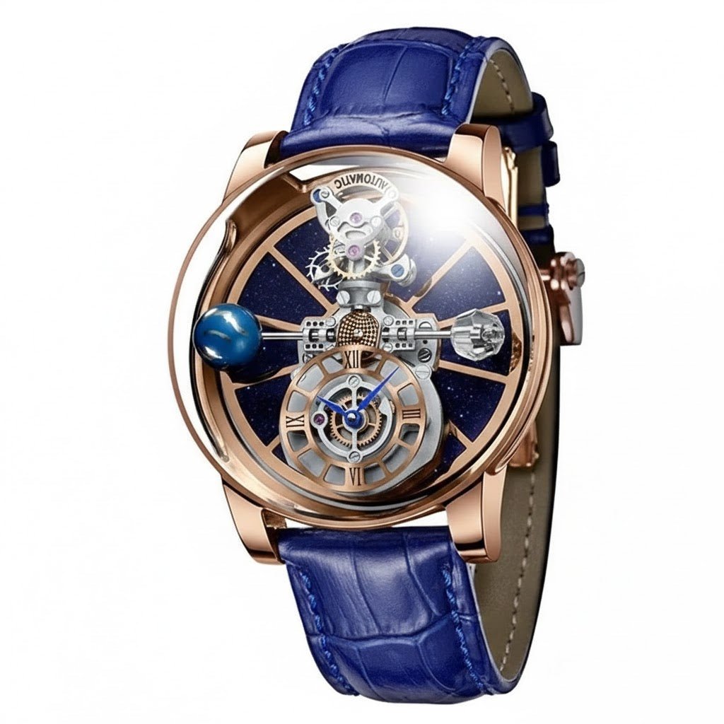 Galactic Pioneer Chronograph Tourbillon Luxury Watch