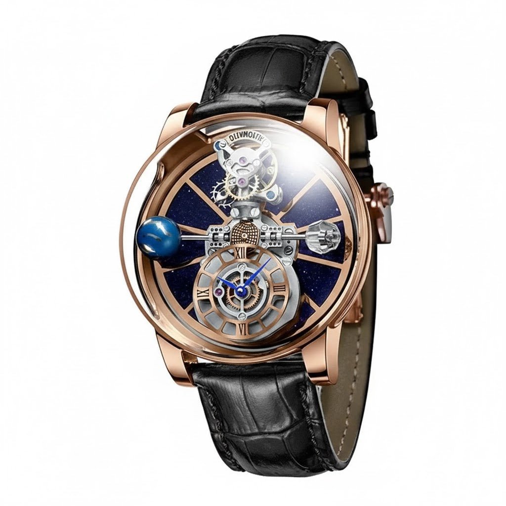 Galactic Pioneer Chronograph Tourbillon Luxury Watch