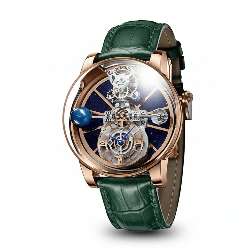 Galactic Pioneer Chronograph Tourbillon Luxury Watch