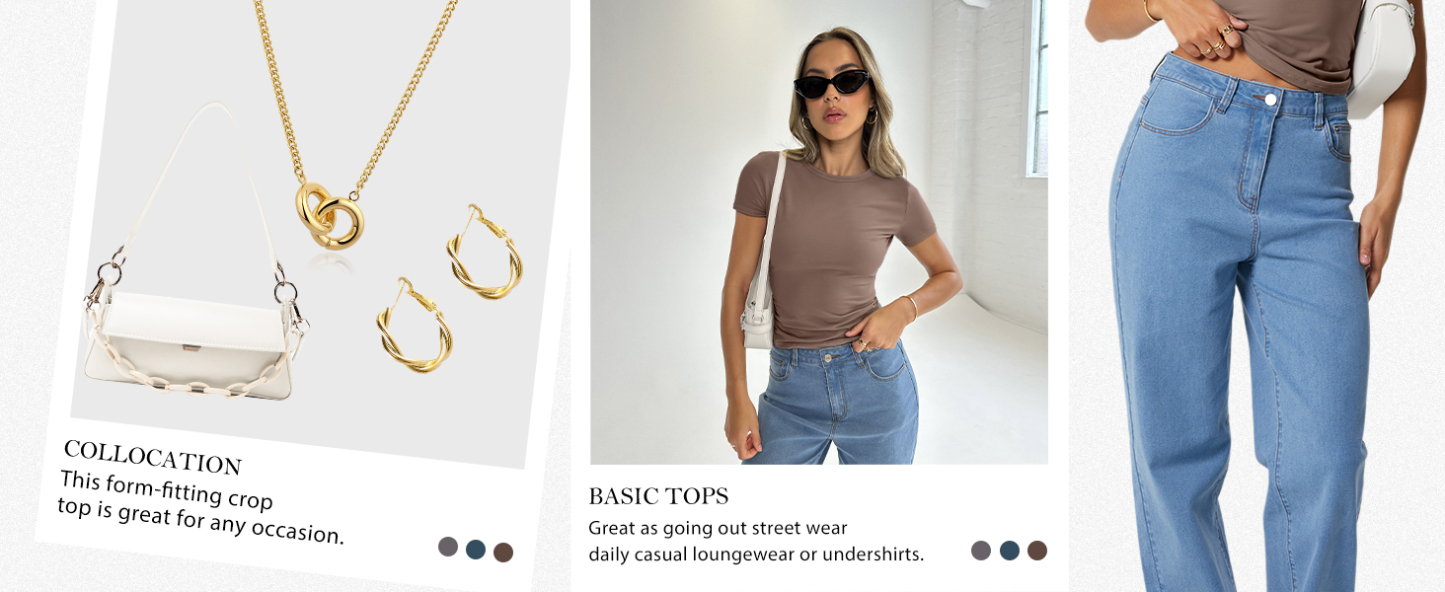 YUCOLEN Polo Shirts for Women Short Sleeve 3 Button Collared Golf Tee Cotton Business Casual Summer Work Tops