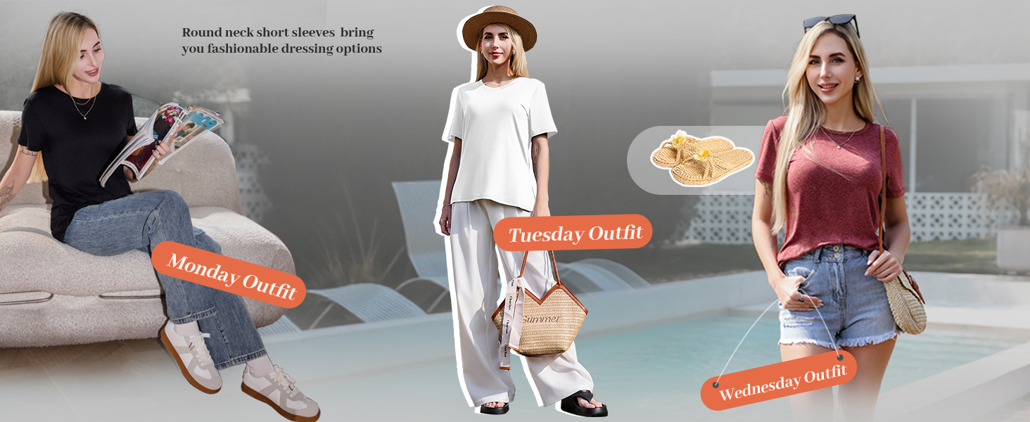 YUCOLEN Polo Shirts for Women Short Sleeve 3 Button Collared Golf Tee Cotton Business Casual Summer Work Tops