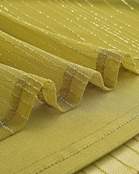 Women's 3/4 Sleeve Tunic Tops Casual Loose Fit Floral Blouses Mesh Pleated Layered Shirt