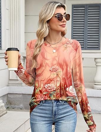 Women's short-sleeved cute summer shirt, round neck, formal and casual T-shirt, workwear, S-2XL sizes.