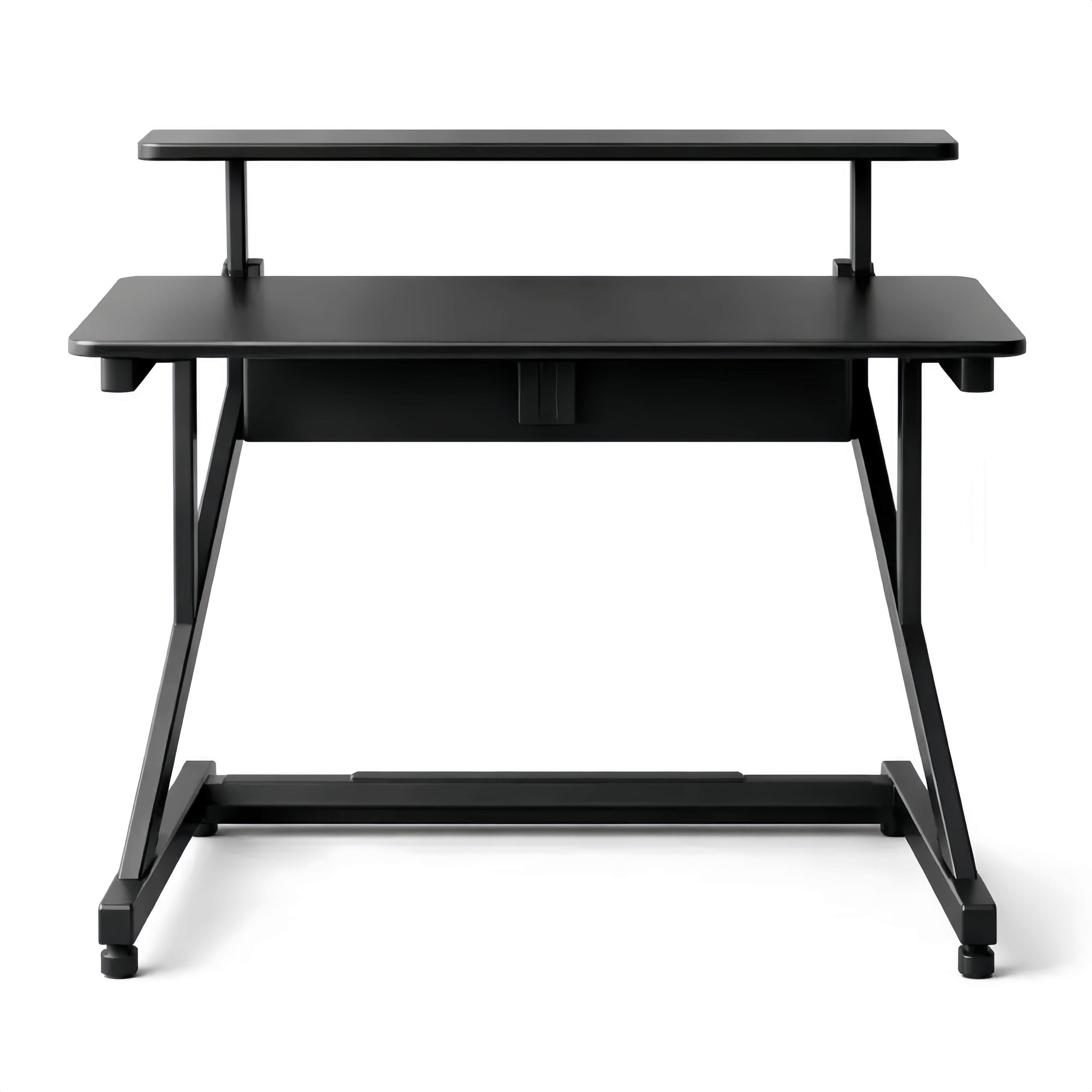 Scrivania Salvaspazio con Ruote e Ripiani per Ufficio Casa