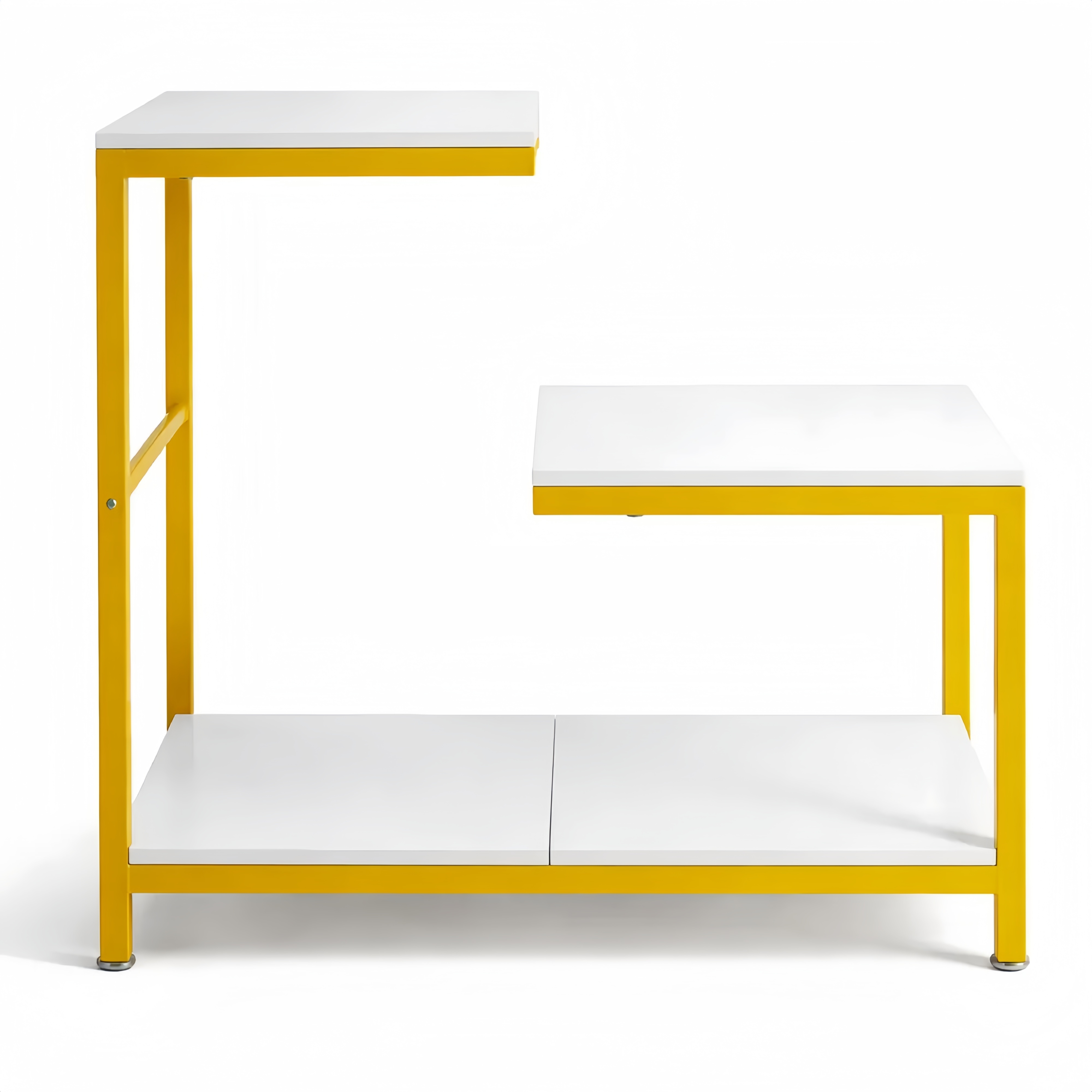 Tavolino Laterale Multifunzionale per Interni ed Esterni