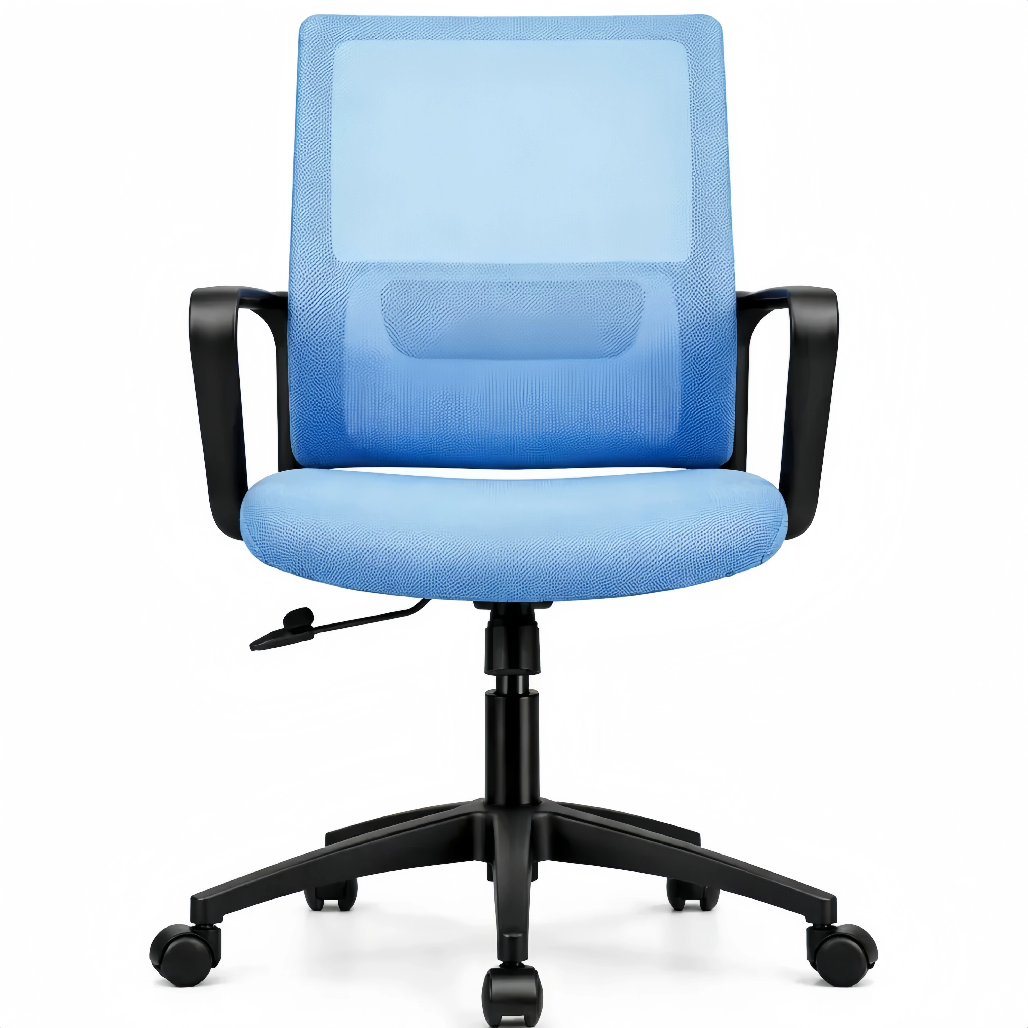 Sedia Ergonomica per Ufficio con Supporto Lombare e Altezza Regolabile, Reclinabile, Schienale Traspirante