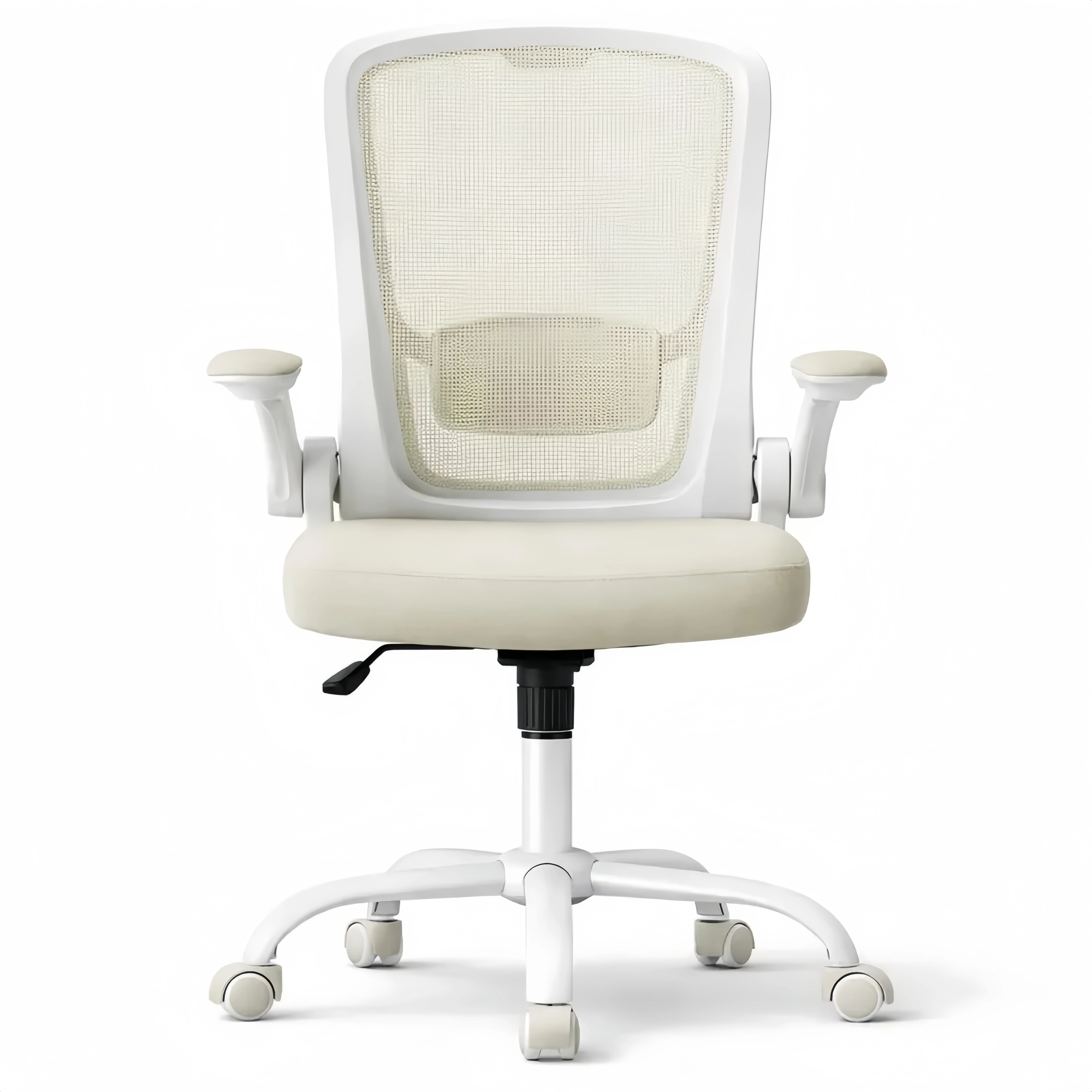 Sedia Girevole da Ufficio Ergonomica con Supporto Lombare