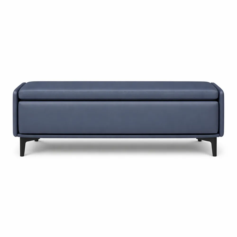 Pouf Imbottito Multiuso con Contenitore