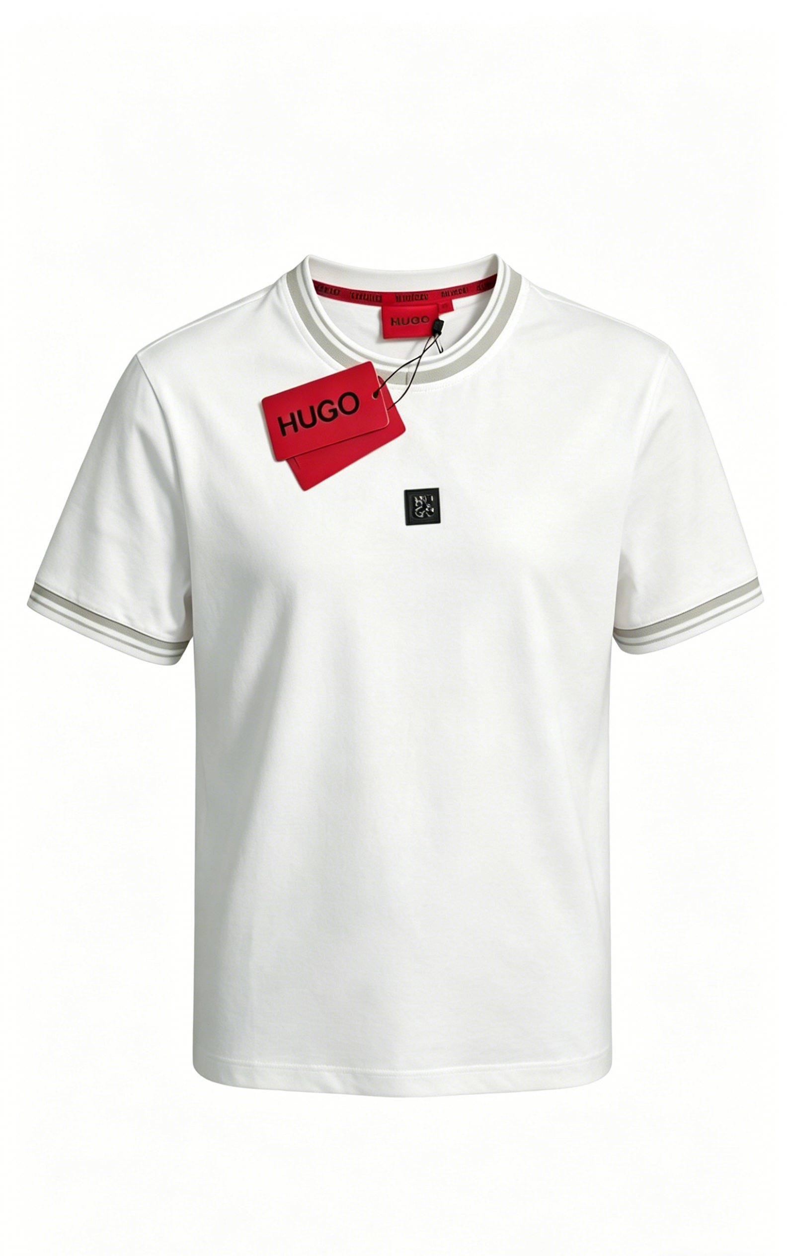 COTTON-JERSEY T-SHIRT WITH LOGO LABEL