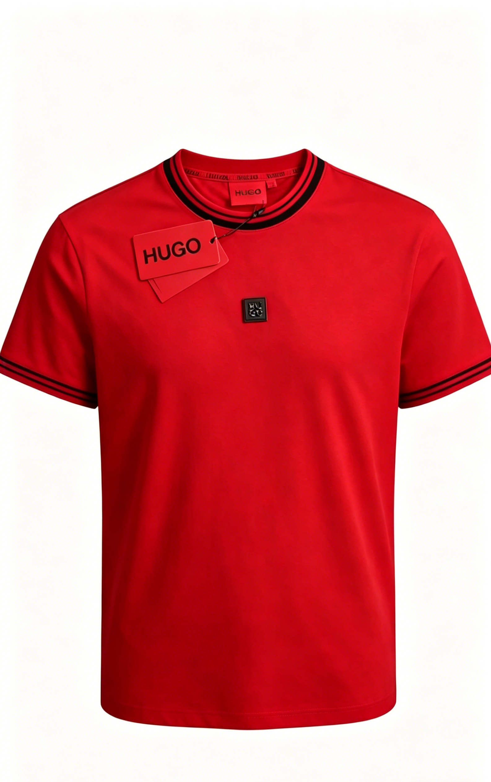 COTTON-JERSEY T-SHIRT WITH LOGO LABEL