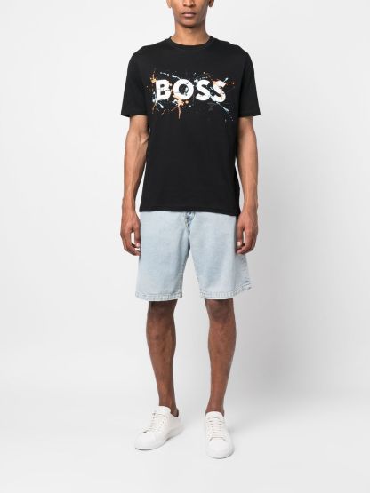 BOSS Teeart Logo-Print T-Shirt