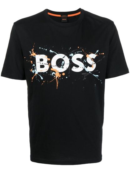 BOSS Teeart Logo-Print T-Shirt