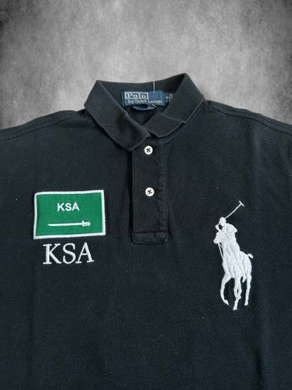 Polo Ralph Lauren Big Pony "KSA" Flag Polo